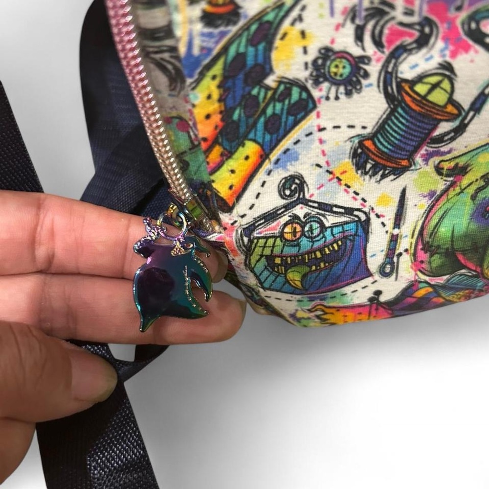 Nightmare Before Christmas crossbody bag with matching pouch Set - Picture 6 of 14